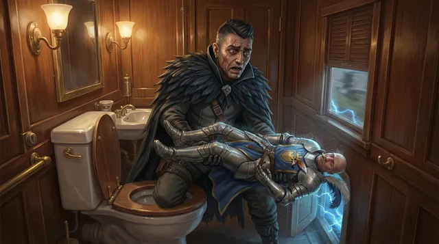 Captain Sortan scene