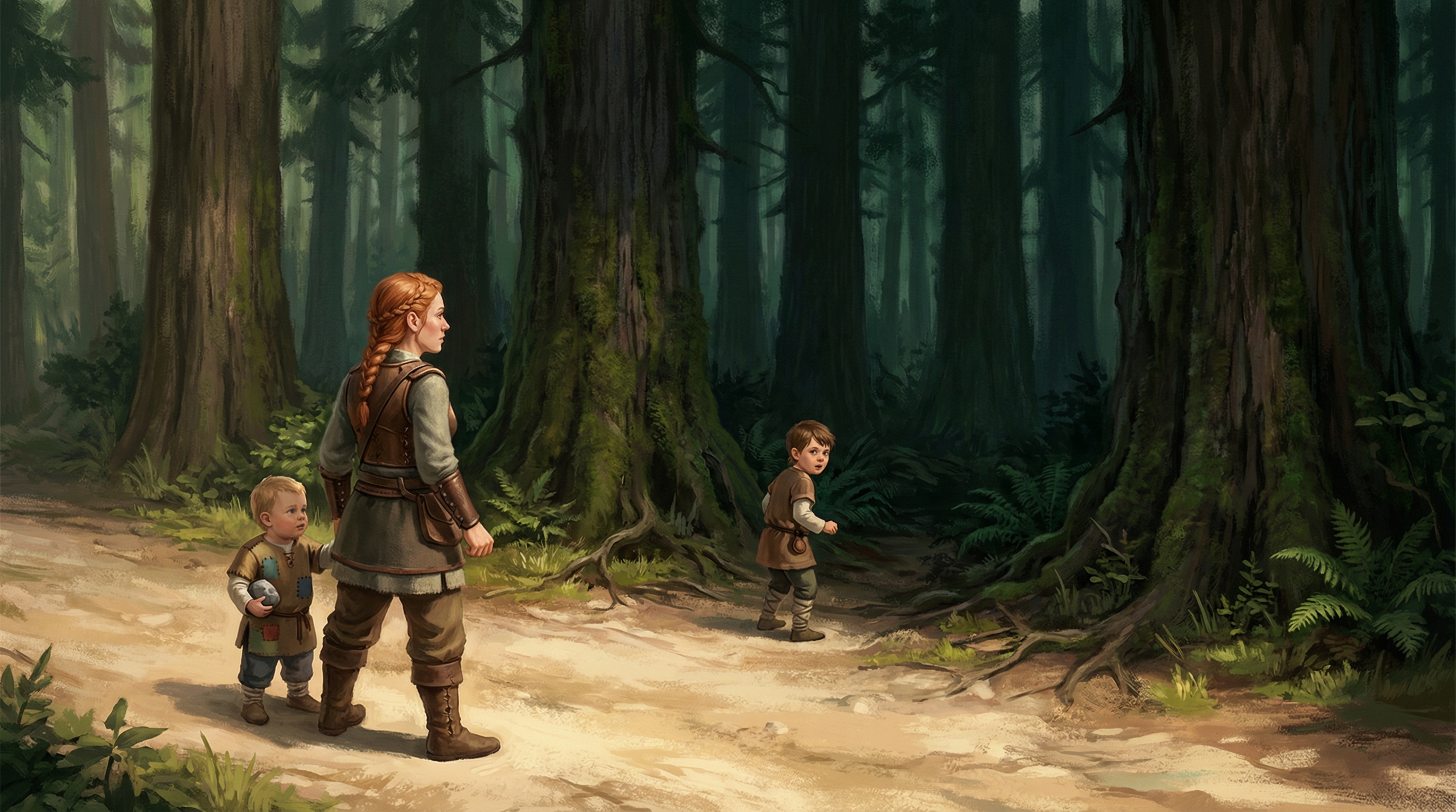 First Glimpse of the Old Growth