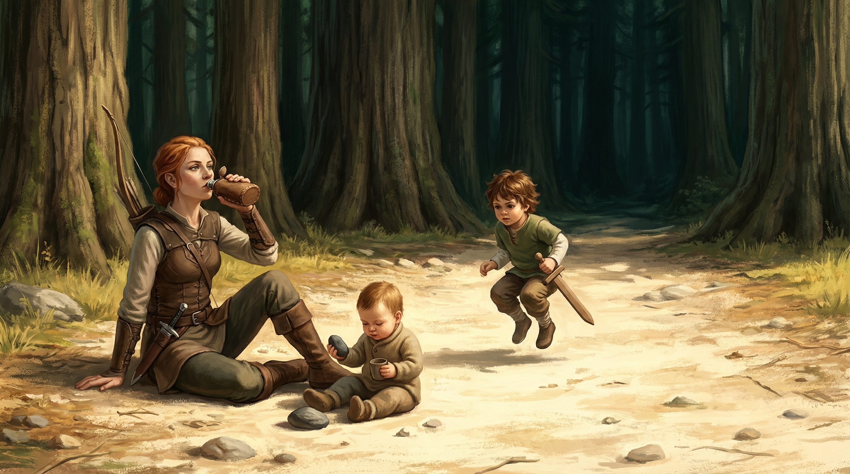 Cold Drink in the Sun