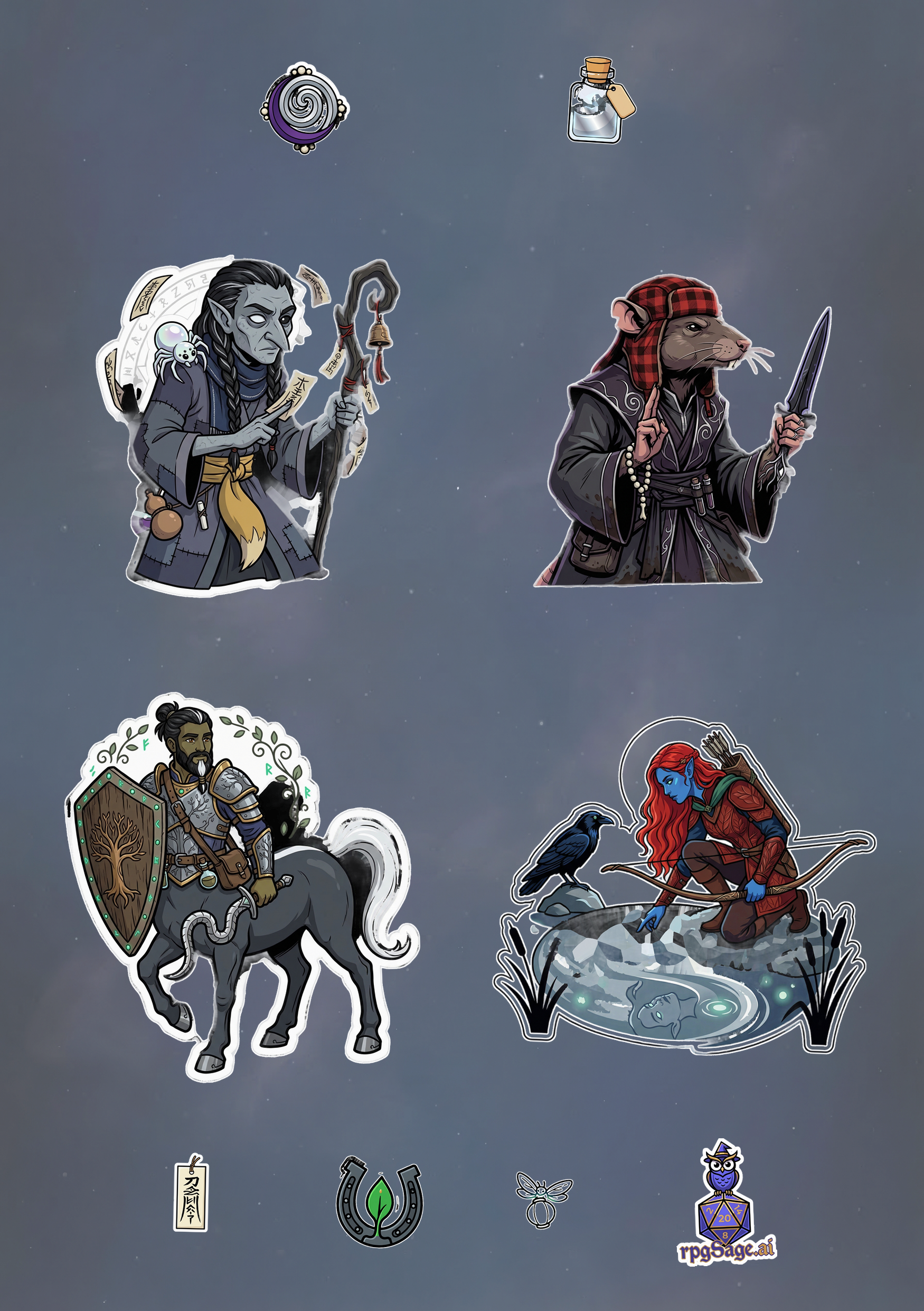 Sticker Sheet view 1